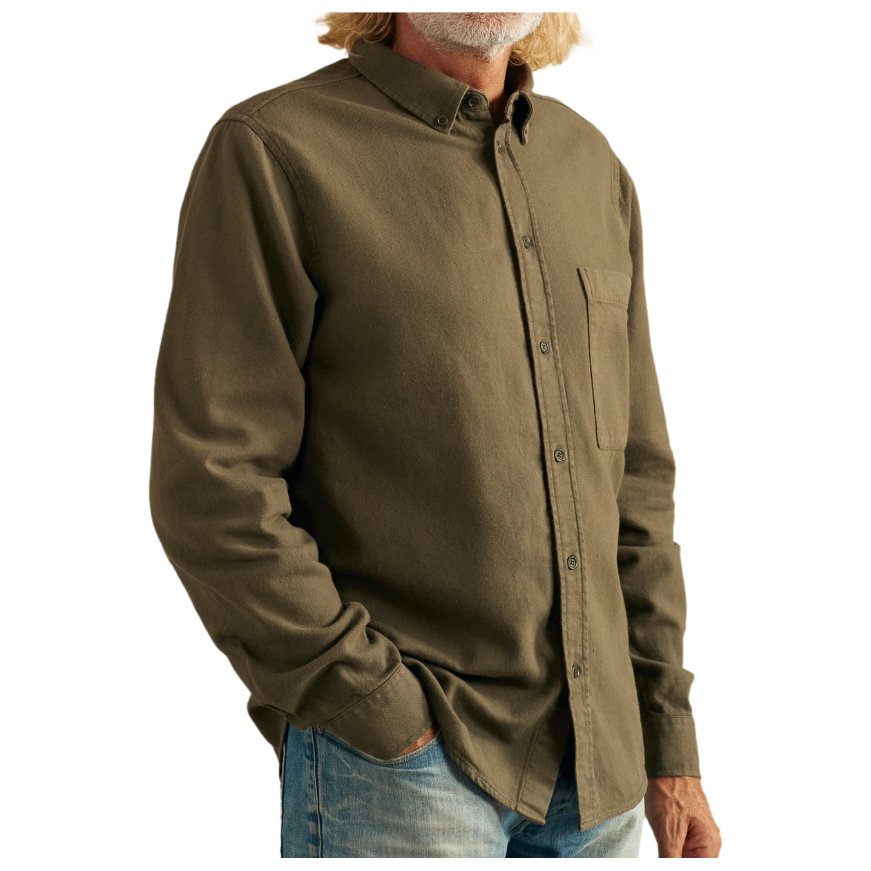 Hugo Button Down Brushed Shirt - Hemd