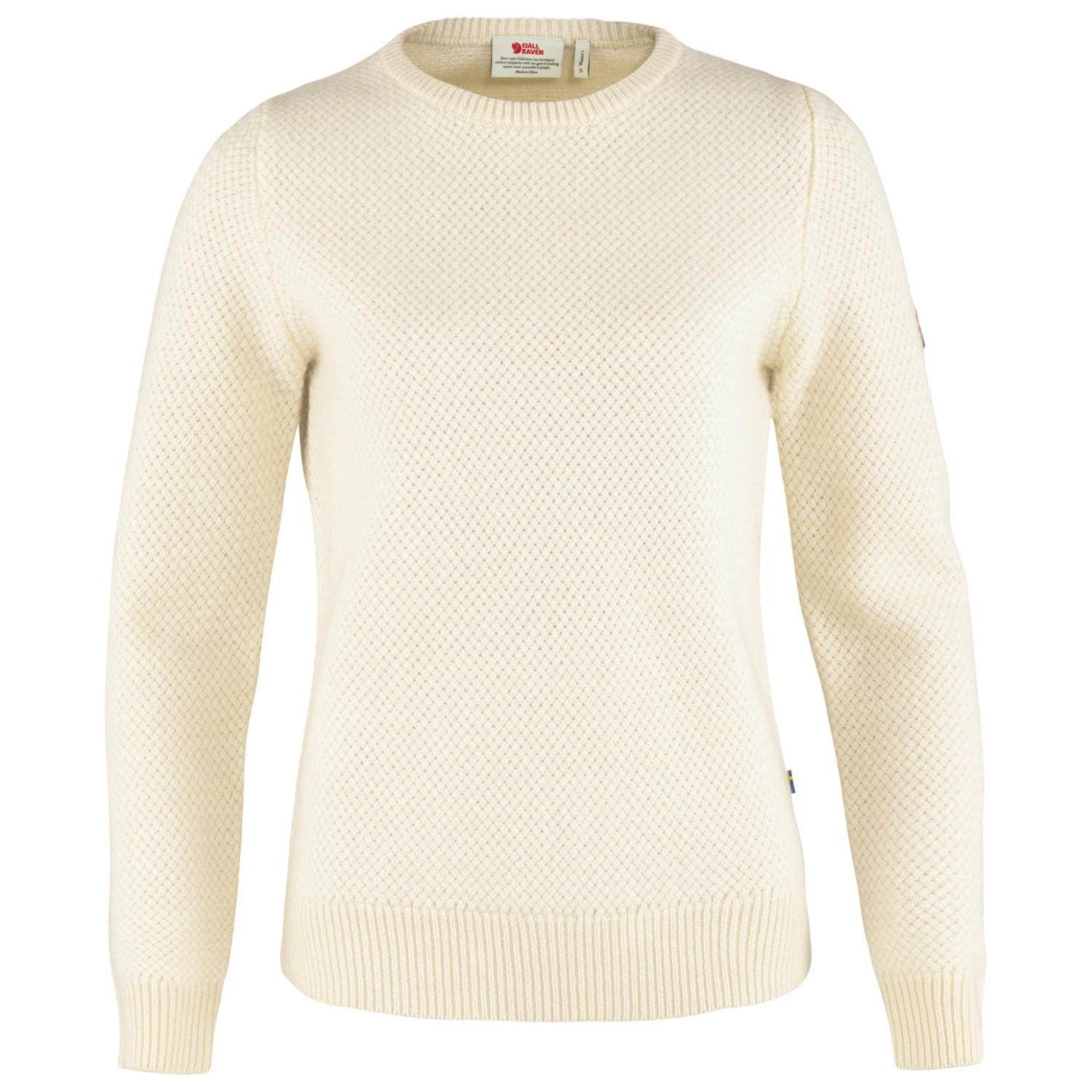 FJÄLLRÄVEN Women's Övik Structure Sweater - Merinopullover – Bild 3