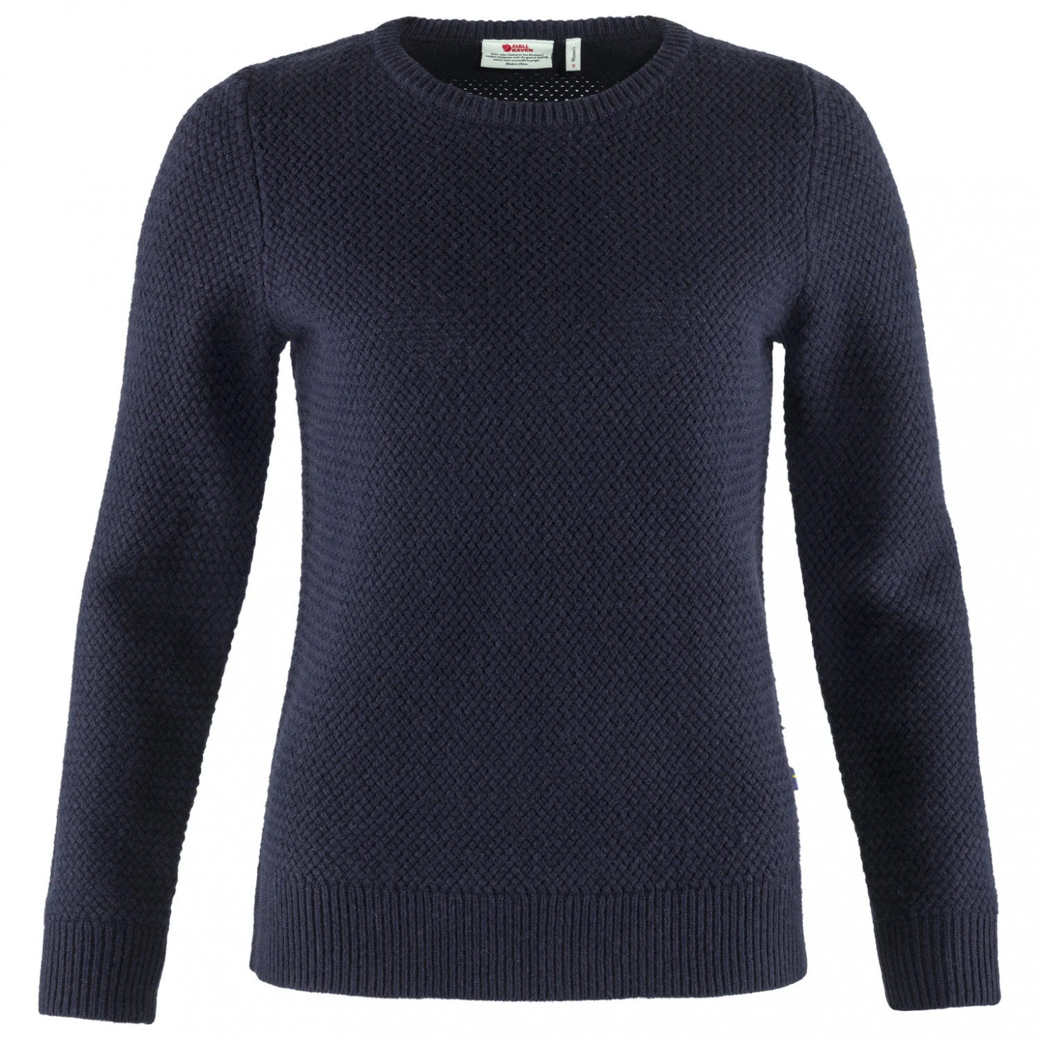 FJÄLLRÄVEN Women's Övik Structure Sweater - Merinopullover – Bild 4