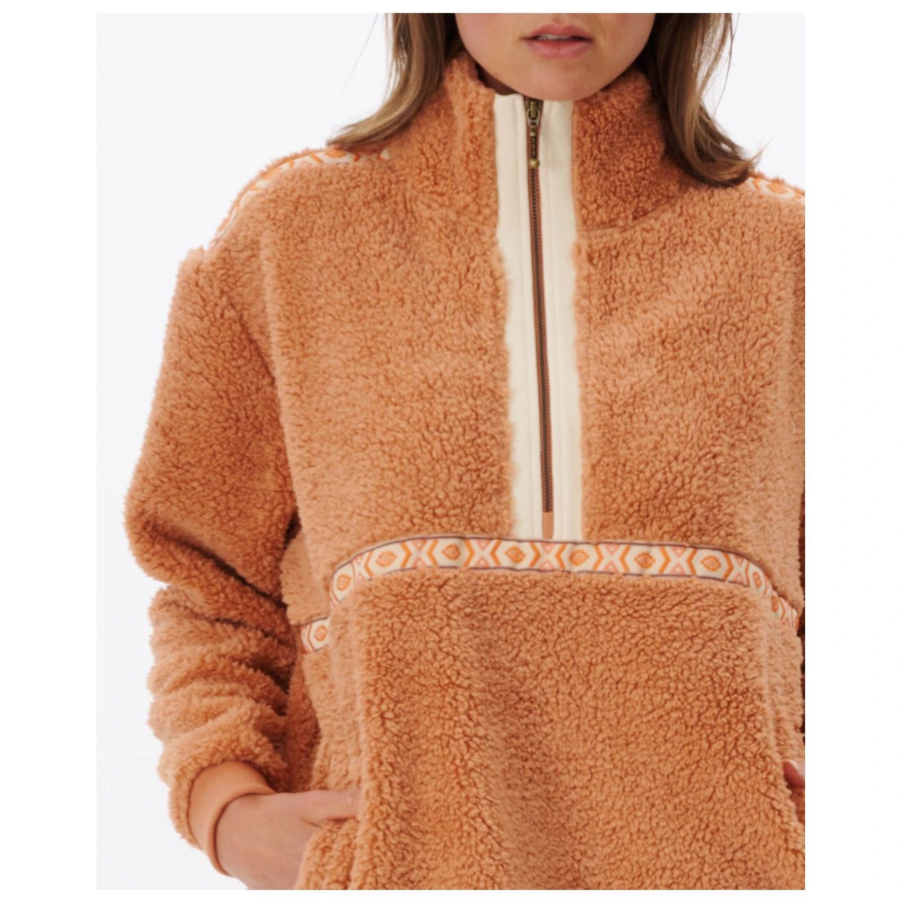 Rip Curl Women's Surf Treehouse 1/4 Zip - Fleecepullover – Bild 4