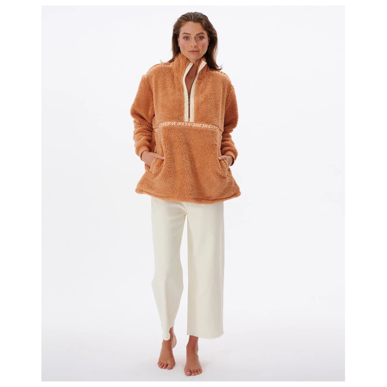 Rip Curl Women's Surf Treehouse 1/4 Zip - Fleecepullover – Bild 5