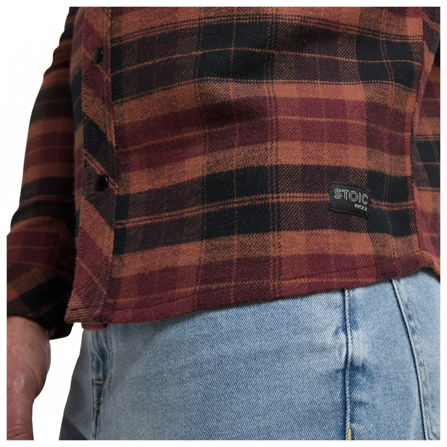 Stoic MMXX.Malmö Flannel Shirt - Hemd – Bild 7